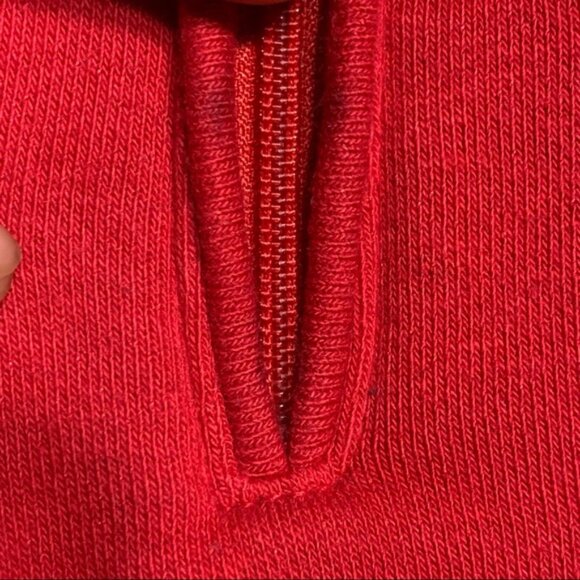 Boston Red Sox Embroidered 1/4 Zip Pullover Pockets Small MLB Gear For Sports - Picture 2 of 4